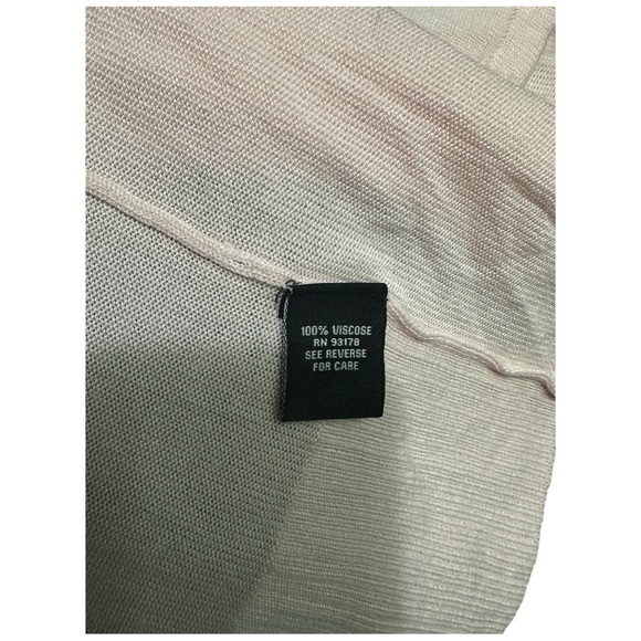 Premise Studio Blush Pink Lightweight‎ Open Front Cardigan – Size Large - Picture 6 of 6